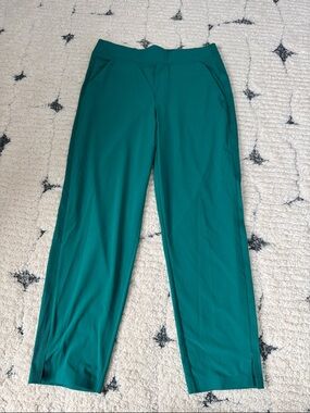 Athleta Brooklyn Mid Rise Joggers Teal
